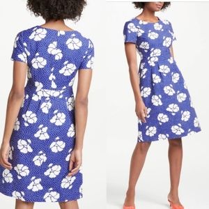 Boden Sierra dress floral blue dress size us 10R